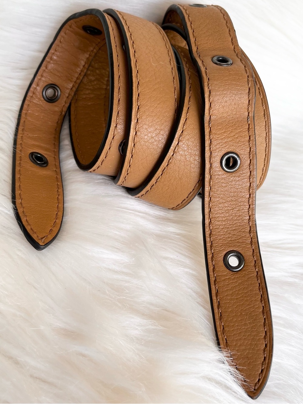 Coach Tan Leather Strap Replacement